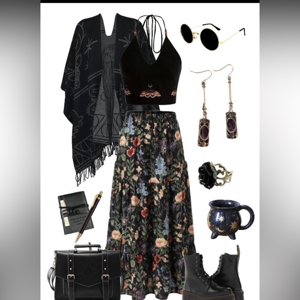 Starter Kit 5 Items Custom 90s Grunge Boho Indie Artsy Alternative Various Sizes - Picture 3 of 11